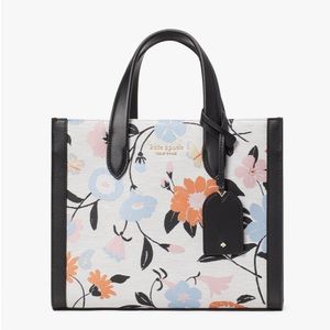 Kate Spade New York Floral Jacquard Garden Tote NWT